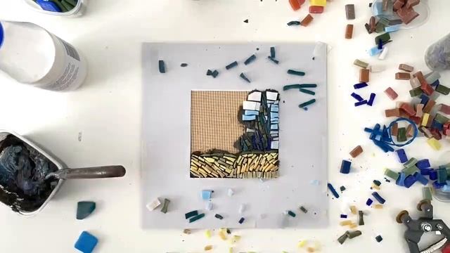 Пейзаж из мозаики за 30 минут?? смотреть онлайн