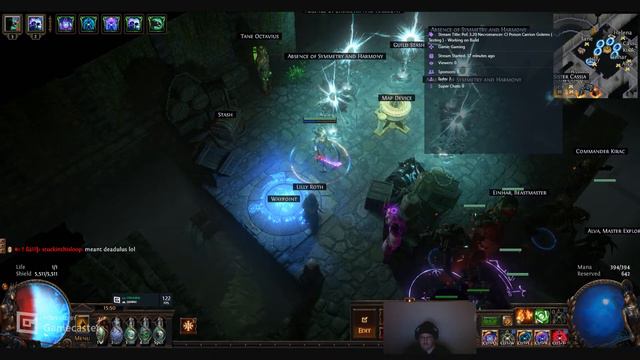 PoE 3.20 Necromancer: CI Poison Carrion Golems ( Testing ) - Working on Build смотреть онлайн