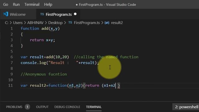 Function in Typescript with example | Anonymous Function call in typescript | Typescript Function e смотреть онлайн