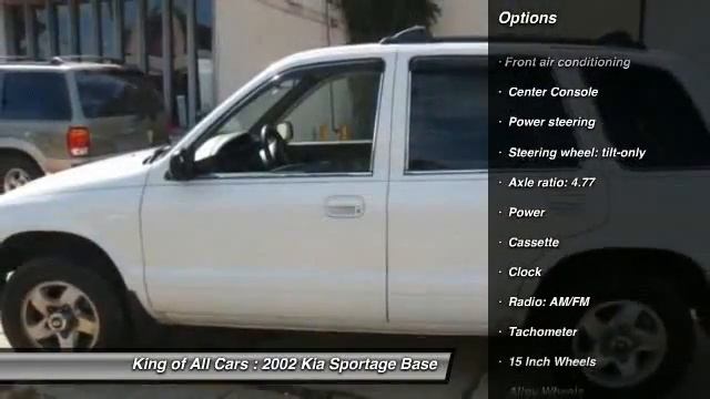 2002 Kia Sportage Base Asbury Park NJ 07712 смотреть онлайн