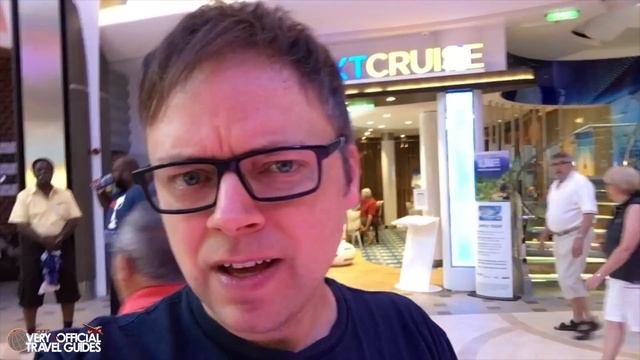 Royal Caribbean Harmony of the Seas Tour pt 2, Royal Promenade смотреть онлайн