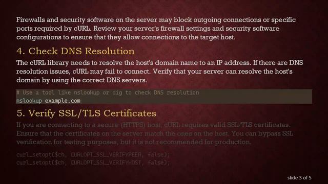 Resolving cURL Error (7): Couldn't Connect to Host in PHP смотреть онлайн