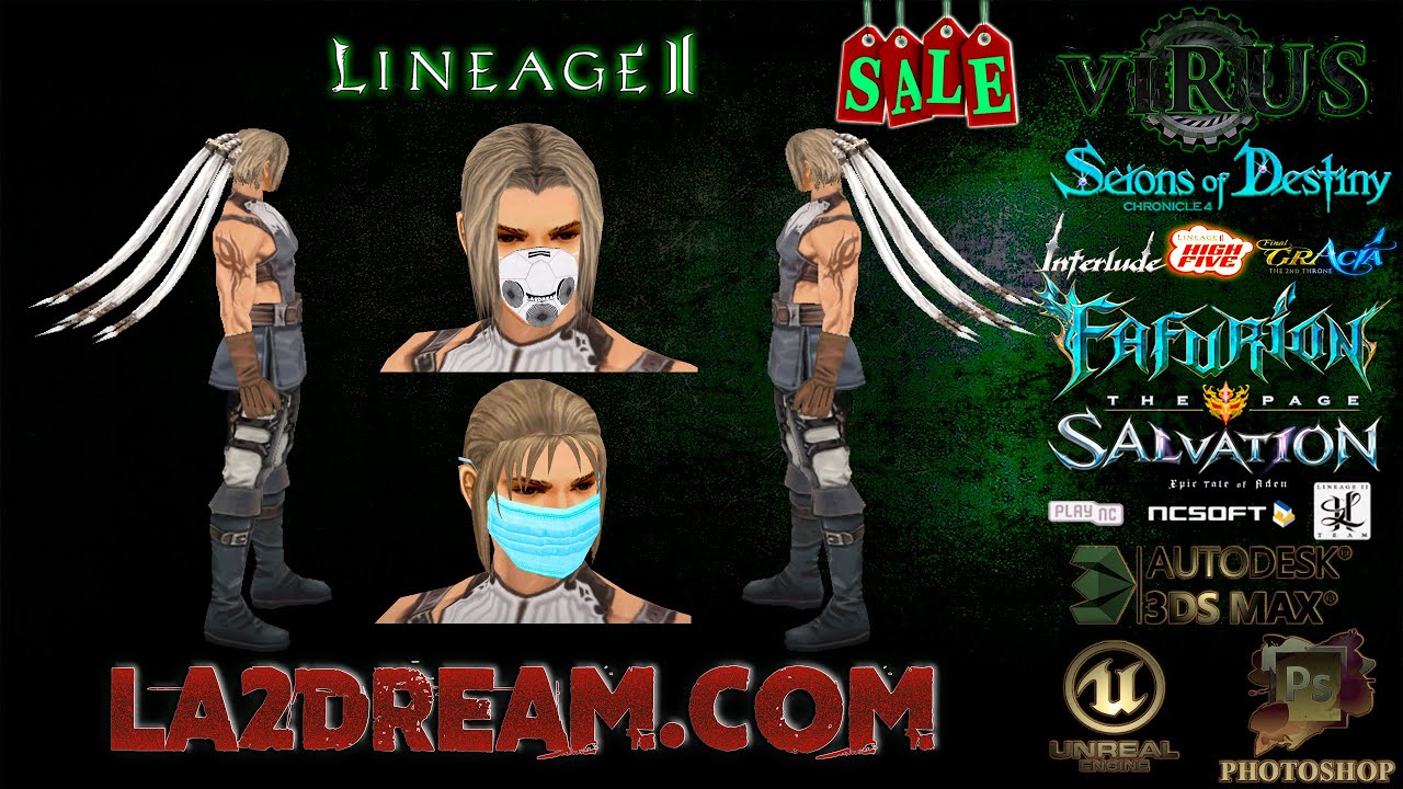 New Accessories For Www.La2Dream.Com Server. LINEAGE II. Chronicles Interlude ◄√i®uS►