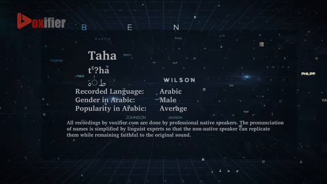 How to Pronunce Taha (طه) in Arabic - Voxifier.com смотреть онлайн