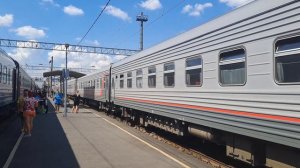 «Снова на Первомайской» Отправление ЭП1-356 с поездом №233 Москва - Новороссийск