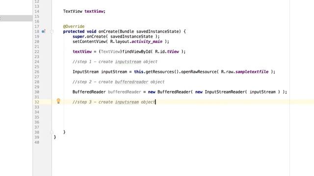 Text File to TextView Actual Coding Demo смотреть онлайн
