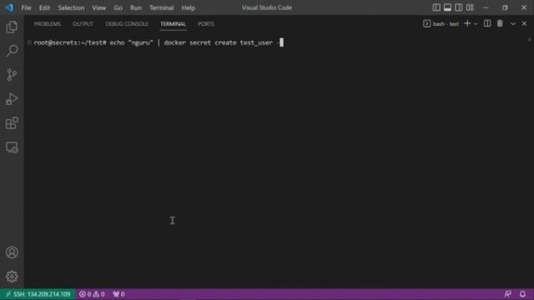 Docker Secrets - Postgresql Service with docker secrets
