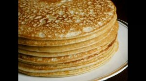 Блины на сметане