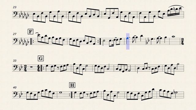 【Trombone Solo】The Centennial Festival for Magical Girls【Touhou 6】 смотреть онлайн