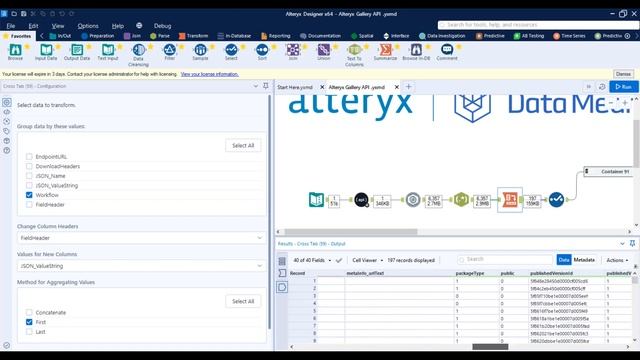 Alteryx Server Administration - How to Automate the Download of Workflows in the Gallery смотреть онлайн