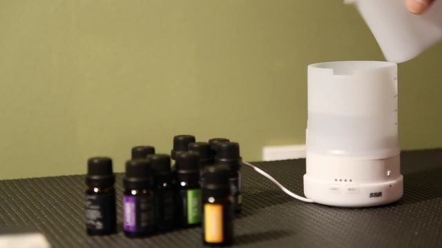 SSA Aroma Diffuser,Ultrasonic Humidifier 7 LED Color Changing Lamp Light Ionizer смотреть онлайн