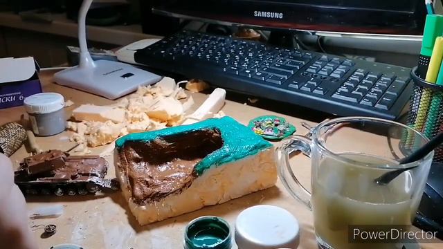 Диорама танк в болоте смотреть онлайн