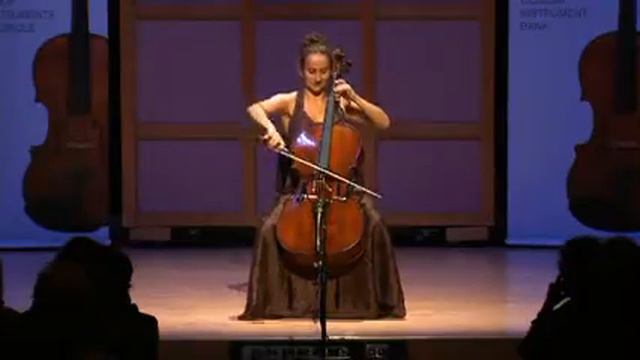 Canada Council laureate Chloé Dominguez plays Preludio's Fantasia with 1824 Gagliano cello смотреть онлайн