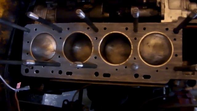 "ГТ" Замена прокладки ГБЦ на "Москвиче" двиг УЗАМ-412, своими руками! смотреть онлайн