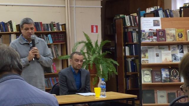 Д.Л. Подушков в библиотеке Бежецка "Бежецкая жизнь". смотреть онлайн