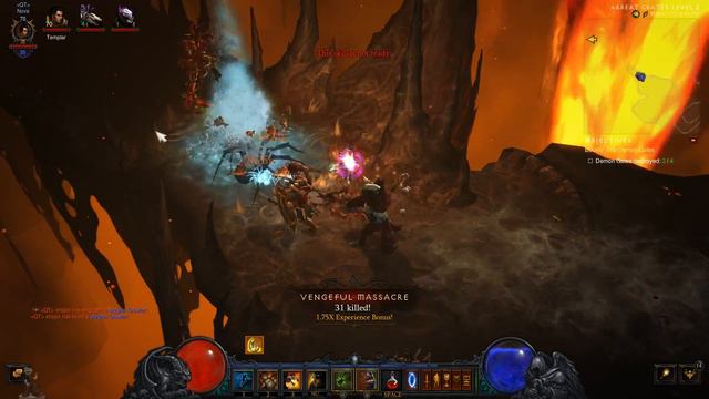 [4] Diablo 3 Season 8 Witch Doctor - Season Journey Chapter 3 - No Commentary смотреть онлайн