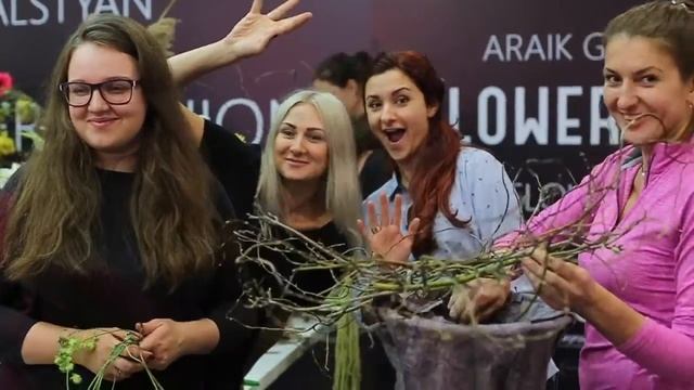 Школа флористики в Краснодаре Bazin Flower School смотреть онлайн