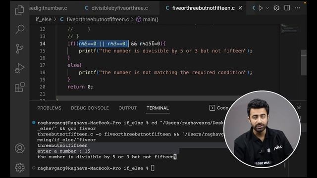If Else in 1 Video | C Programming | Lecture 2 | Complete C Course смотреть онлайн
