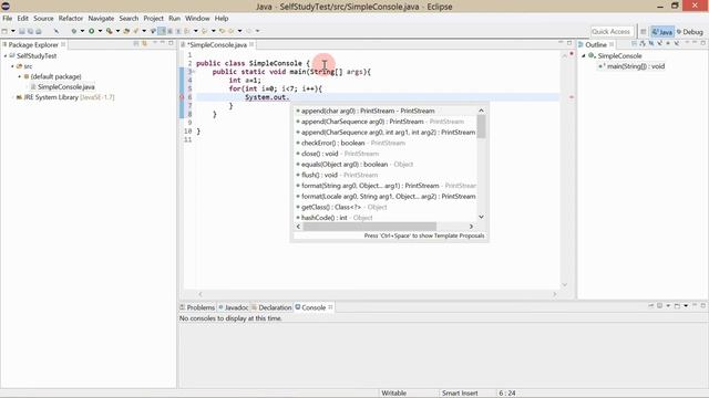 SelfStudyTest Task#1 - Java Console Application смотреть онлайн