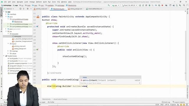 Android Development Tutorial-5.5 What is Custom Alert Dialog in Android смотреть онлайн