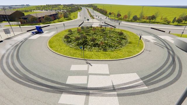 👍 Assetto Corsa- Scania R Pudsey Drift (Roundabout) 👍 смотреть онлайн