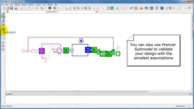 Simcenter.Amesim. Процесс построения модели