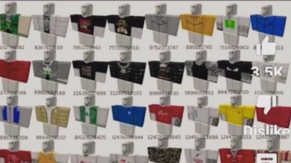 Roblox Brookhaven - All Boys clothes [T-shirts] id codes 2023