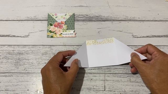 6x6 Paper | Mini Criss Cross Pocket Card | Different Styles | TUTORIAL | Easy Paper Fold смотреть онлайн