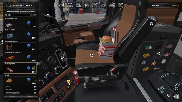 American Truck Simulator - Cabin Accessories