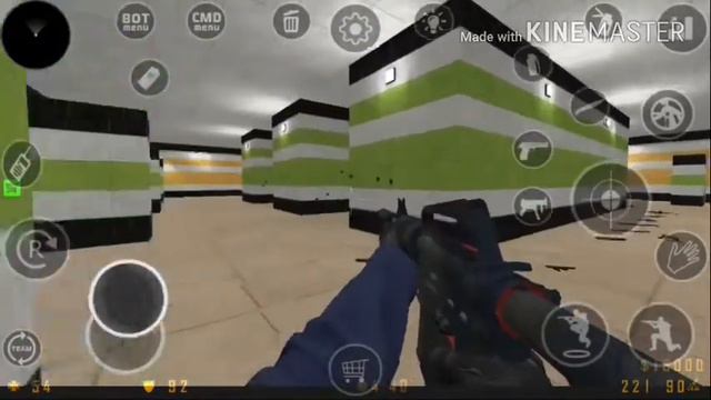 CS1.6 Android CS:GO mod - 1v1 Against bot смотреть онлайн
