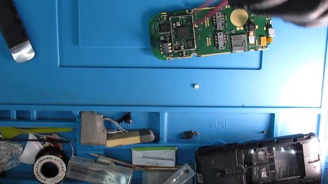 Замена Микрофона на кнопочной NOKIA смотреть онлайн