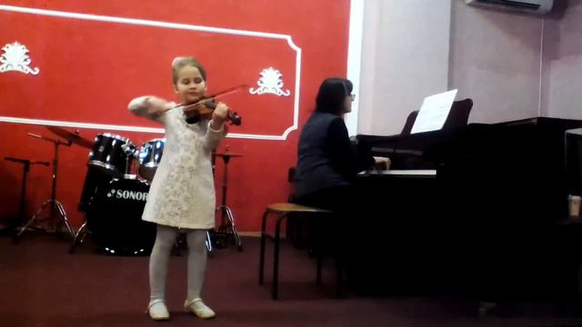 Илария Дидык, А.Кравчук Концерт для скрипки соль мажор 1 часть. смотреть онлайн