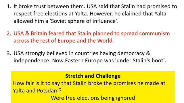 1.3 Stalin's control of Eastern Europe смотреть онлайн