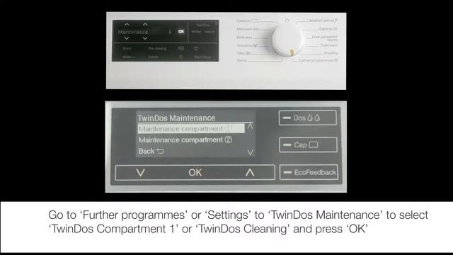 How to clean Miele washing machine TwinDos system with TwinDosCare смотреть онлайн