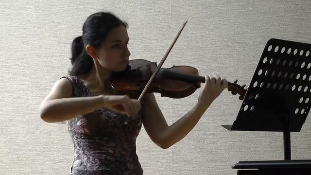 Agnieszka Reiner - skrzypce; J. Dont - Etiuda op. 37 nr 6