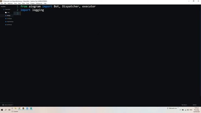 Steam Bot on telegram with Python #2 Creating a simple telegram bot смотреть онлайн