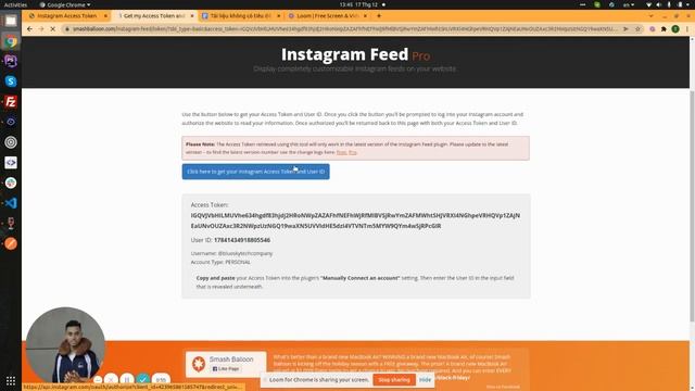 Get Decode Instagram Token and User Id - Blueskytechco смотреть онлайн