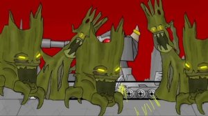 Все серии Бронепоезд и КВ44 - Мультики про танки