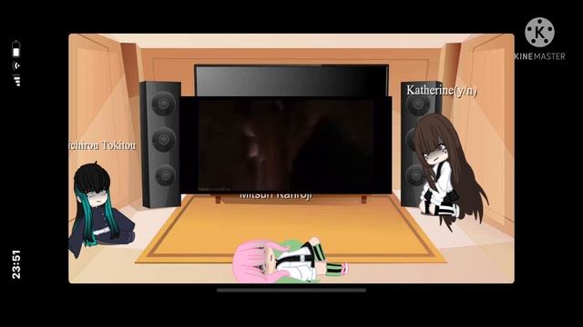 Some hashiras react to y/n as Katherine смотреть онлайн