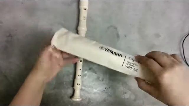 unboxing / changing yamaha soprano recorder YRS 23 смотреть онлайн