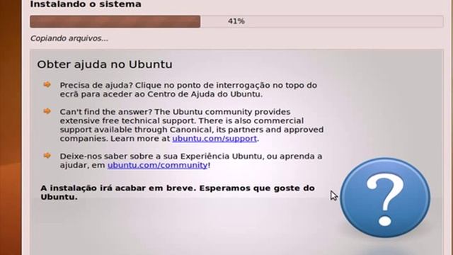 Instalação Linux Ubuntu 9.1 em Máquina Virtual смотреть онлайн
