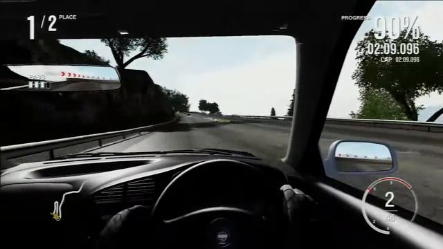 Forza Motorsport 4 - Mitsubishi Lancer Evolution VI GSR Gameplay (Hard / no assists) - [Escape Zero смотреть онлайн