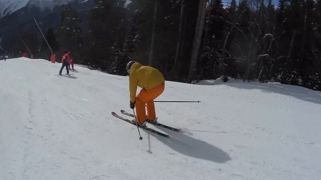 Лыжник VS Сноубордист часть 2я 1 смотреть онлайн