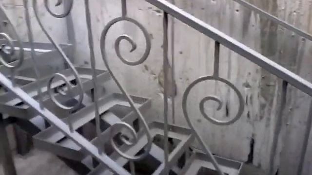 Лестница. Сварочные работы.Ручная ковка.