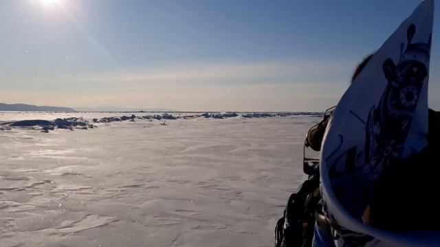 На снегоходе по Байкалу смотреть онлайн