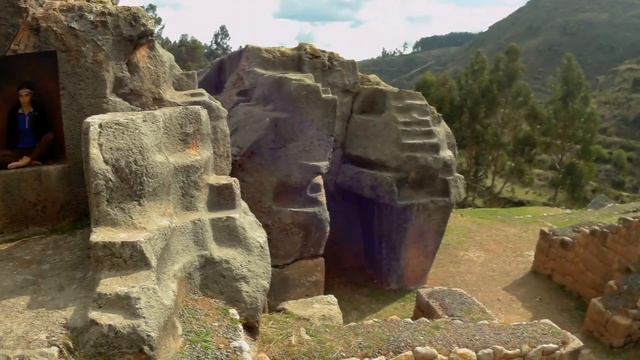 Саксайуаман (кечуа Saksaywaman) Священная долина инков. Перу. смотреть онлайн