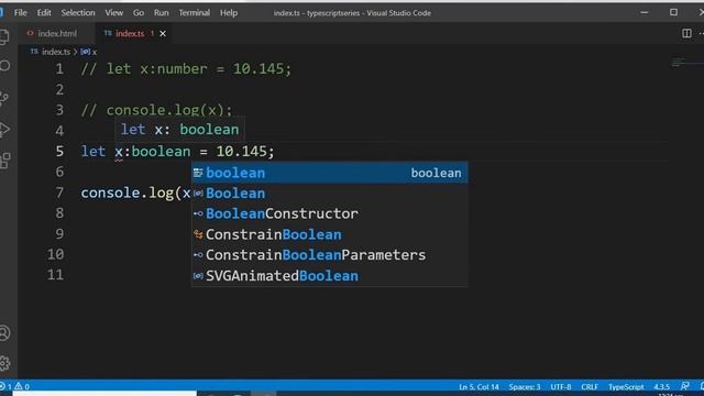 #3, Types In TypeScript || Data Types in TypeScript смотреть онлайн