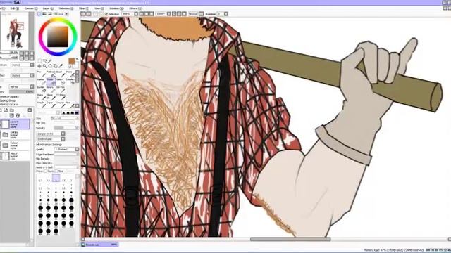 Woodie Don't starve - Speedpaint part 3 смотреть онлайн
