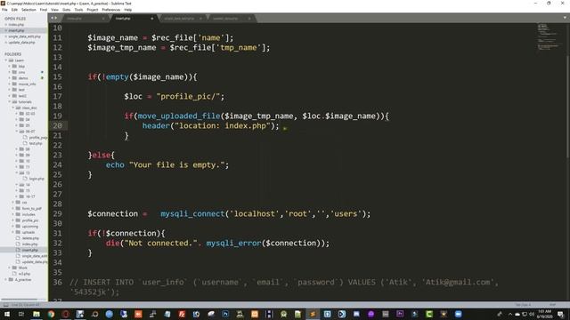 020. Bangla PHP Profile Picture Uploads Dynamically Part ➤02 | ⚡Advanced PHP Tutorial⚡ | Nirob Hasa смотреть онлайн