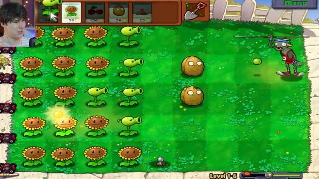 Винди: надо подождать, пока у неё встанет.. ПОШЛЫЕ ШУТКИ в растениях (Windy31) | в Plants Vs Zombie